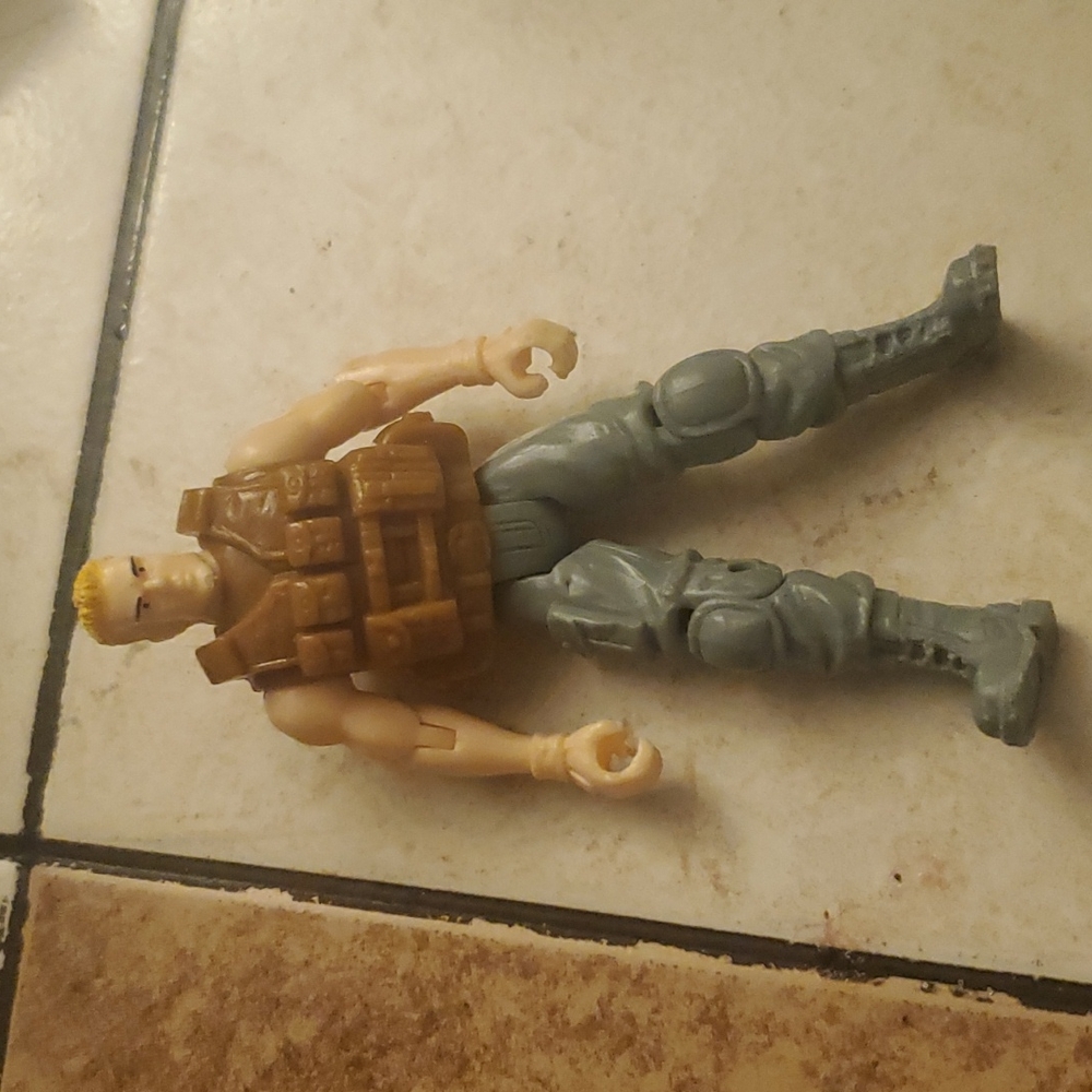 4" ACTION FIGURE  Soldier Explorer Adventurer Tough Guy